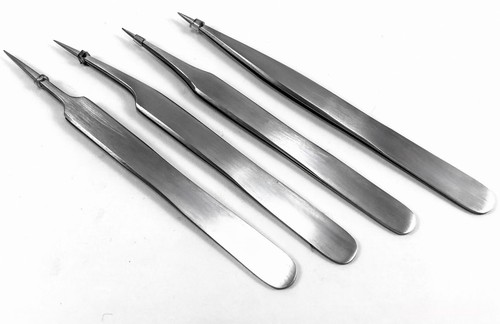 4er set orologiaio pinzette - set,
