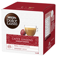 NESCAFE' DOLCEGUSTO CAPSULE GINSENG ORIGINALI NESCAFE KOREAN GINSENG CAFFE 16 PZ