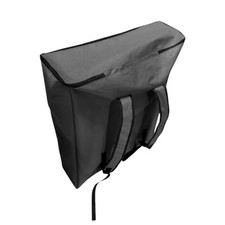 ZAINO SACCA GRIGIO BORSA MULTIUSO PER LETTINI SPIAGGINE 47x15x23 cm CON ZIP