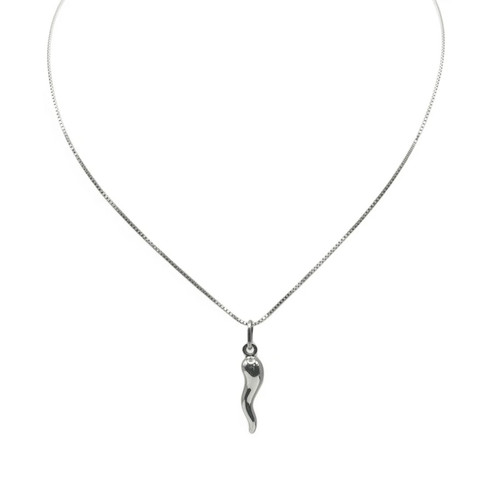 Collana porta fortuna argento - collana,