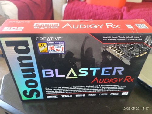 Sound blaster audigy - blaster, rx