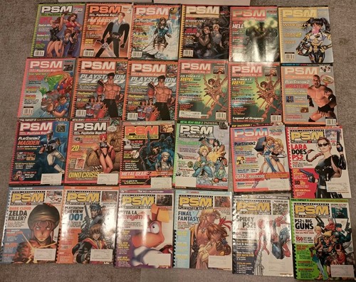 Psm playstation magazine lot - psm,