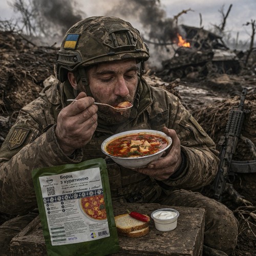 Borsch stile esercito ucraino