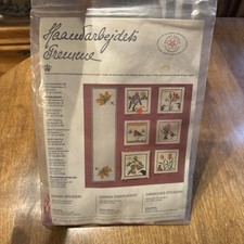 NUOVO Haandarbejdets Fremme danese "MAGPIE" APPESO A PARETE kit punto croce