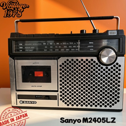 1978 sanyo m2405lz radio - -,