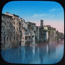 Glass Magic Lantern Slide OLD