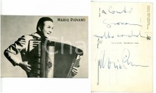 1960 ca MUSICA Fisarmonicista