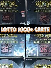 Lotto da 1000+ carte 25th Anniversary Rarity Collection 1 (RA01), Yu-Gi-Oh!