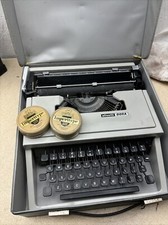 Vintage Olivetti Dora Typewriter with Vinyl Case Spares Or Repairs