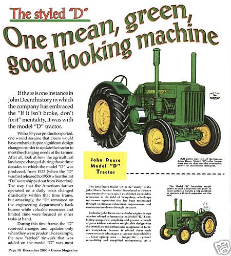 Trattore john deere styled - trattore,