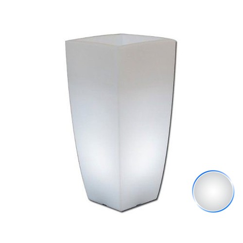 Vaso quadrato resina - quadrato,