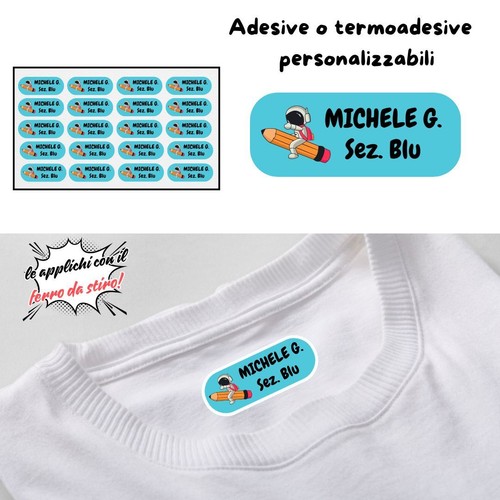 Etichette personalizzate tema