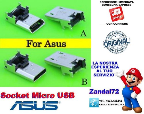 Micro usb port - micro, asus
