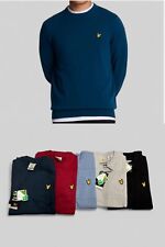MAGLIONE LYLE E SCOTT GIROCOLLO TINTA UNITA MANICA LUNGA IN VENDITA 70%