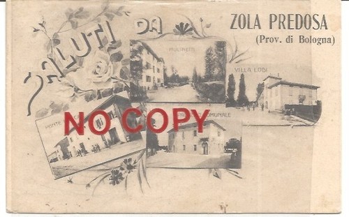 Zola predosa 1915 saluti - zola,