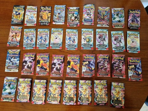 Pacchetti pokemon vuoti - a,