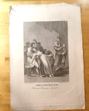 Incisione neoclassica san - neoclassica,