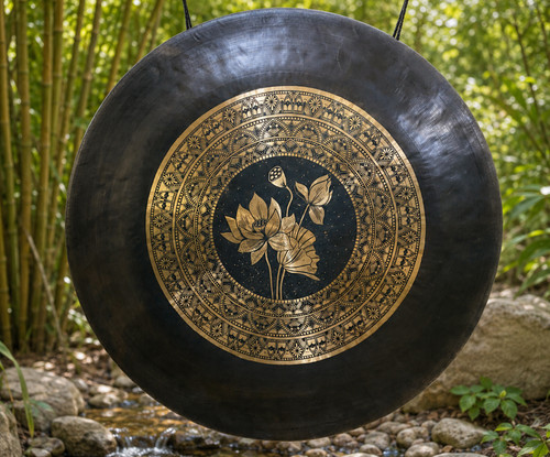 Gong intaglio del loto 50 - gong,