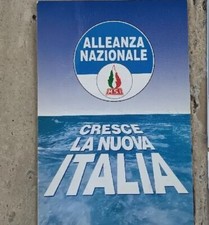 ALLEANZA NAZIONALE FIUGGI 1995+Elez.Europee 2004 NANIA 2CARD+FINI 2005 RitGiorn 