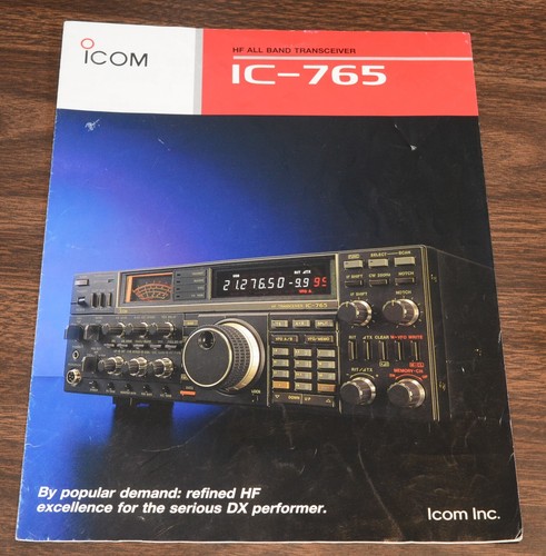 Brochure icom 765 - brochure,