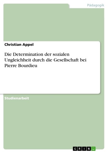 Die determination der sozialen - die,
