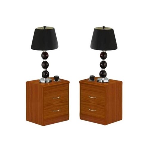 Home square set comodino - square,