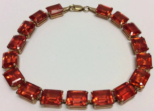 Bracciale tennis zaffiro - bracciale,