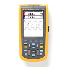 Oscilloscopio manuale Fluke 123B/NA 20 MHz, 2-Ch, 40 MS/s ScopeMeter