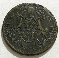 HN Roma Pio IX 1849 A.IV mezzo