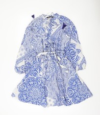 Abito corto donna Zara blu