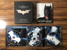 THE DARK KNIGHT TRILOGY  STEELBOOK BLU RAY