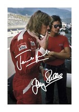 Poster autografo james hunt - poster,