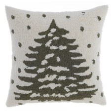 Blanc Mariclò Collezione Montagna Cuscino con applicazioni 45 x 45 cm