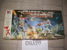 GIOCO DA TAVOLO TRANSFORMERS MB INCOMPLETO COME DA FOTOGRAFIA! RARO!