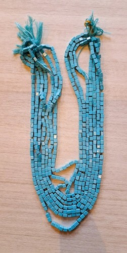 Fili turchese per - 7, collana
