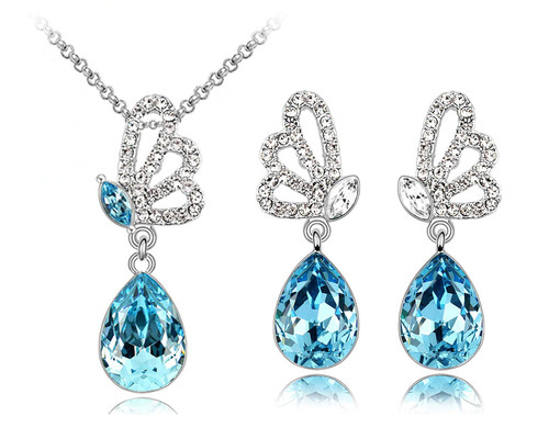 Collana orecchini parure - orecchini,