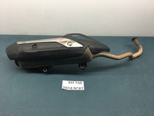 MARMITTA SCARICO TERMINALE HONDA SH 125 150 START E STOP 2013 2014 2015 2016