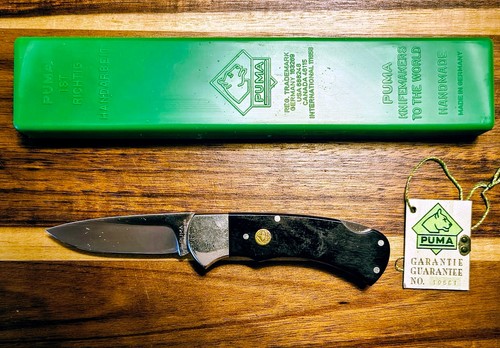 Coltello pieghevole puma - coltello,