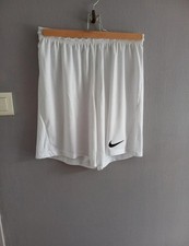 Pantaloncini Bianchi NIKE Taglia L Slim Fit