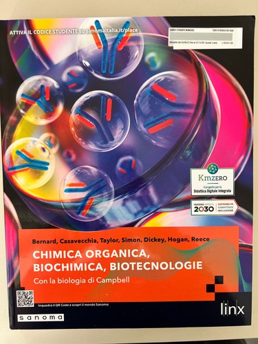 Chimica organica biochimica - chimica,