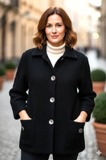 Cappotto 100% Lana Angora Val