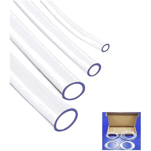 Tubi trasparenti pvc set - trasparenti, 4
