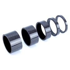 5x distanziatori manubrio bicicletta fibra carbonio 1-1/8" distanziali bici 