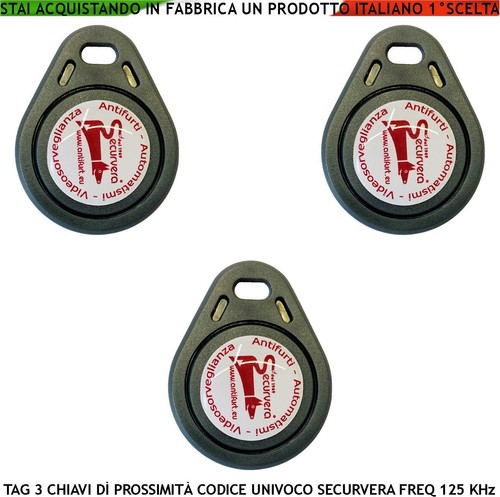 Chiave prossimità tre - prossimità,