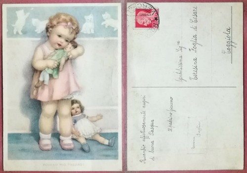 Povero mio tesoro cartolina - tesoro!,