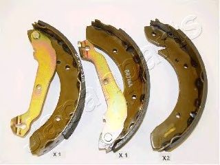 Kit ganasce freno japanparts - freno,