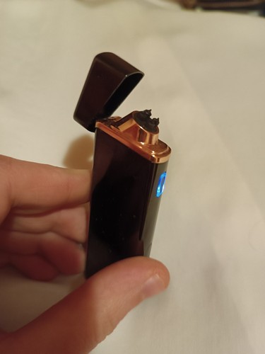 Accendino elettrico con - , luce