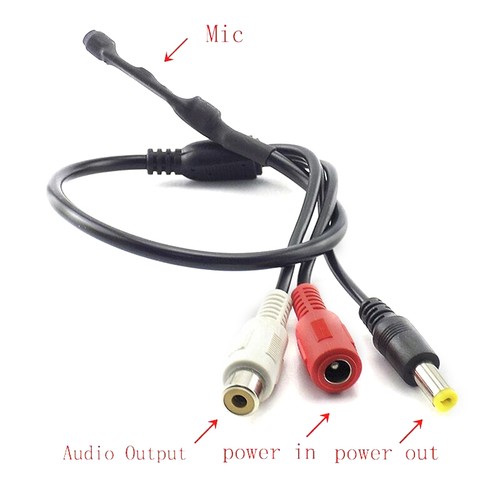 Mini microfono cctv - cctv, audio