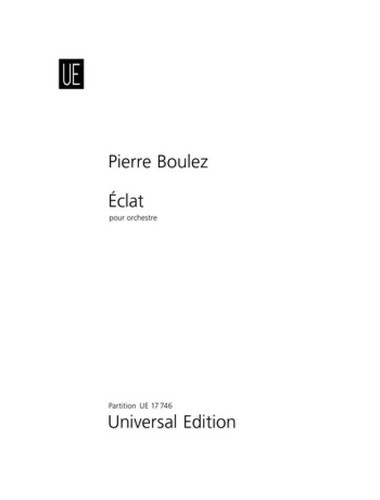 éclat study score - Éclat,