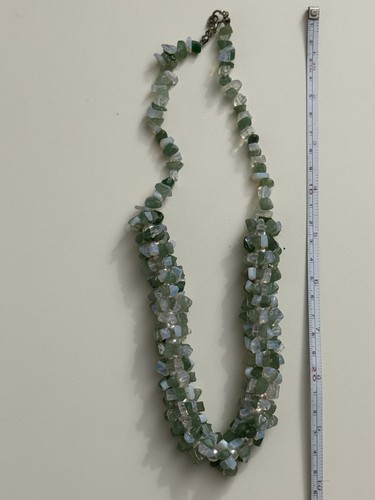 Collana pietre dure verdi - collana,